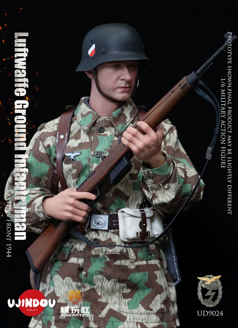 Luftwaffe Felddivison - Infantryman - WWII - Eastern Front 1944 Luftwaffe Felddivison - Infantryman - WWII - Eastern Front 1944