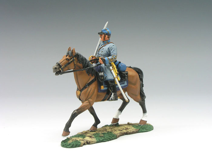 Mounted Confederate Officer