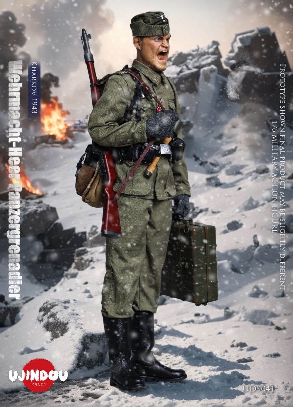 WWII Wehrmacht-Heer - Panzergrenadier - Kharkov 1943 - in 1/6 scale