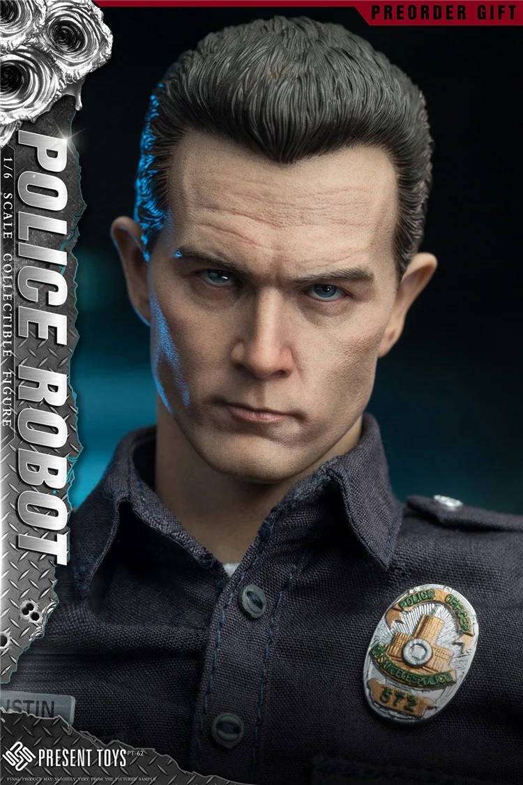 Police Robot - Terminator T-1000 - in 1/6 scale