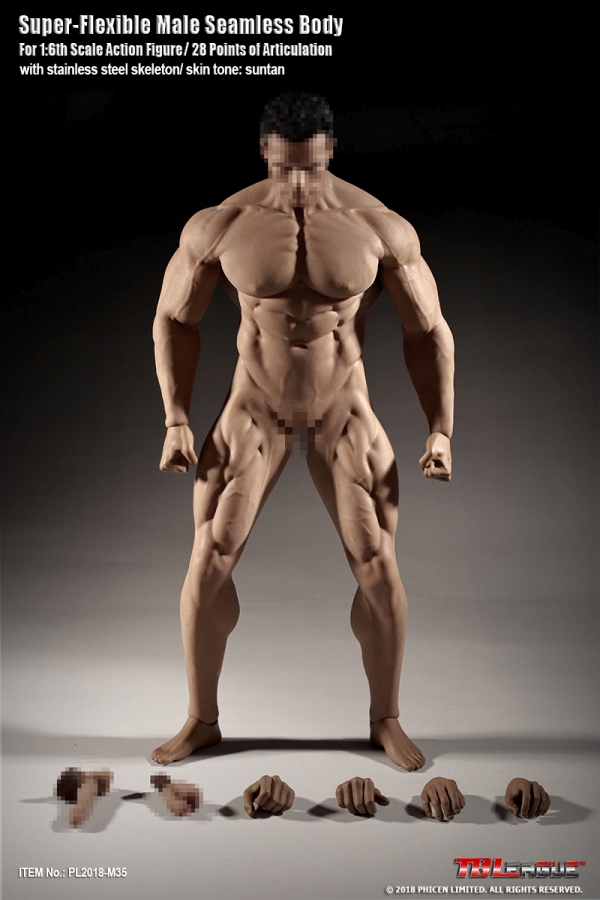 Super Flexibel Male Seamless Body