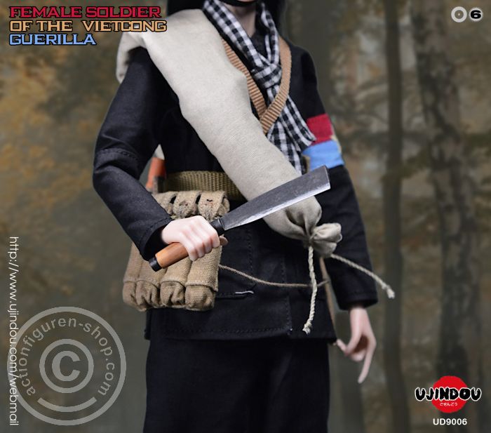 BBT-UD9006-23 Female Soldier Of The Vietcong Guerilla