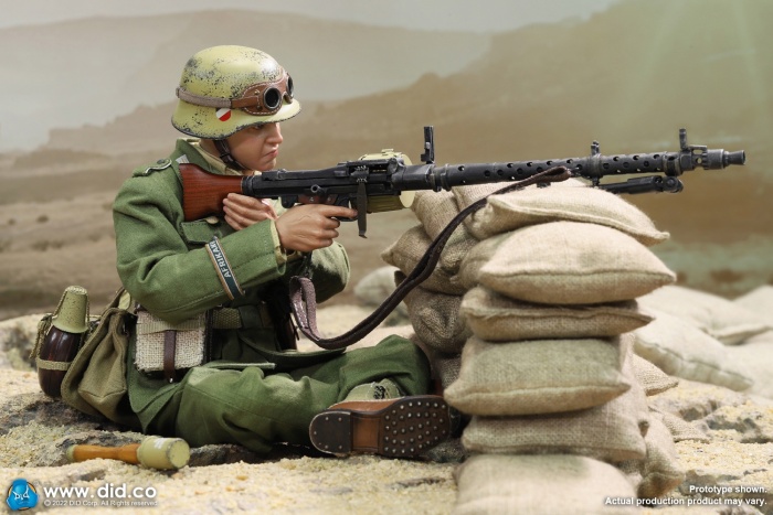 Bialas - WWII German Africa Corps WH MG34 Gunner