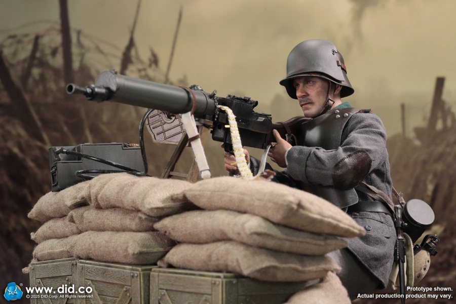 Arthur - WWI German MG08 Machine Gunner – in 1/6 scale Arthur - WWI German MG08 Machine Gunner – in 1/6 scale