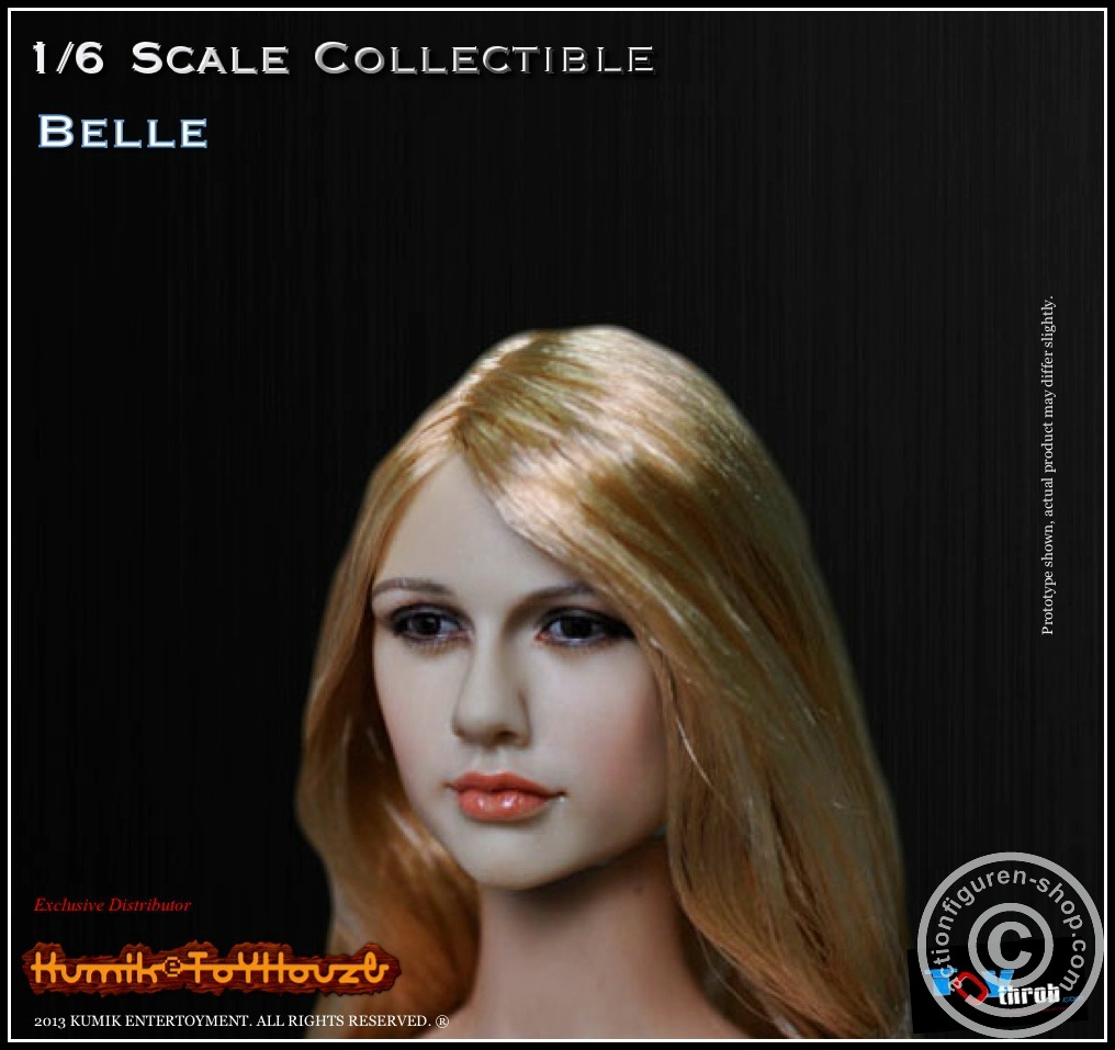 Belle - Kopf - Blond - KUMIK
