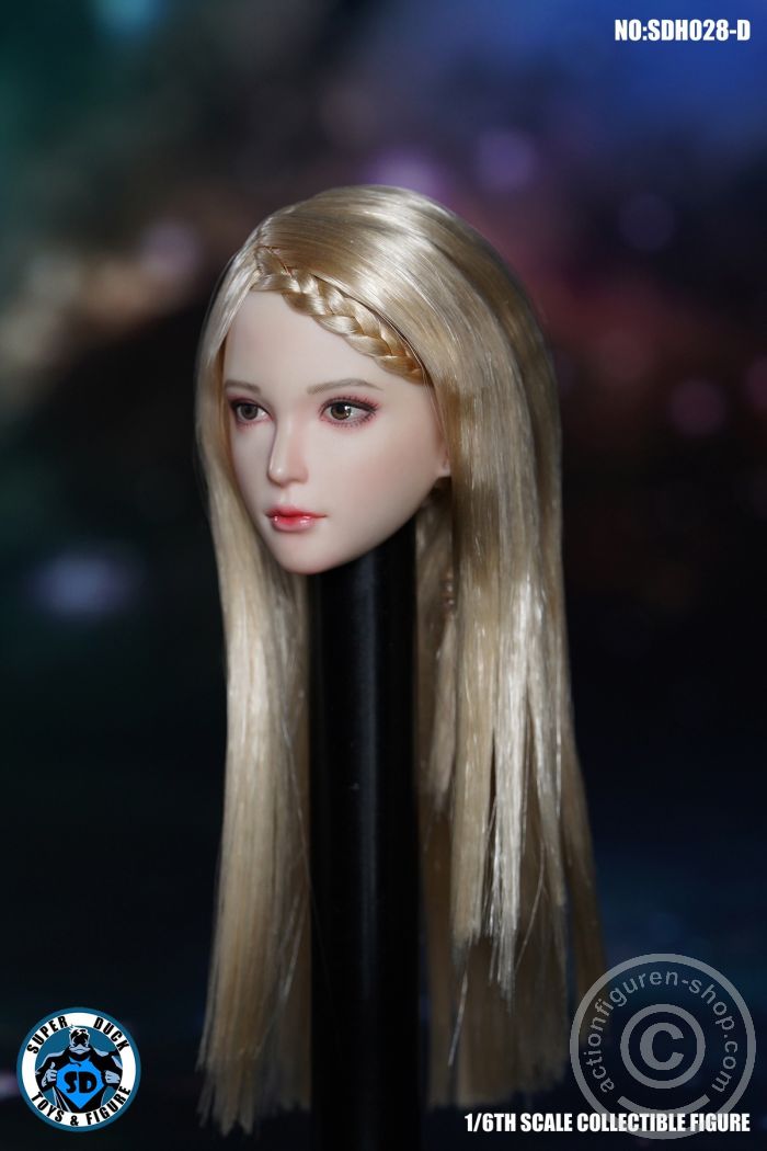 Female Head - Mel - long blonde Hair