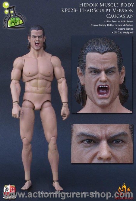 Heroik Muscle Body - CAUCASIAN Version