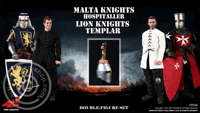 Malta Knight Hospitaller & Lion Knight Templar