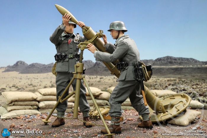 German 12cm Granatwerfer 42 mortar (sand) - WW II