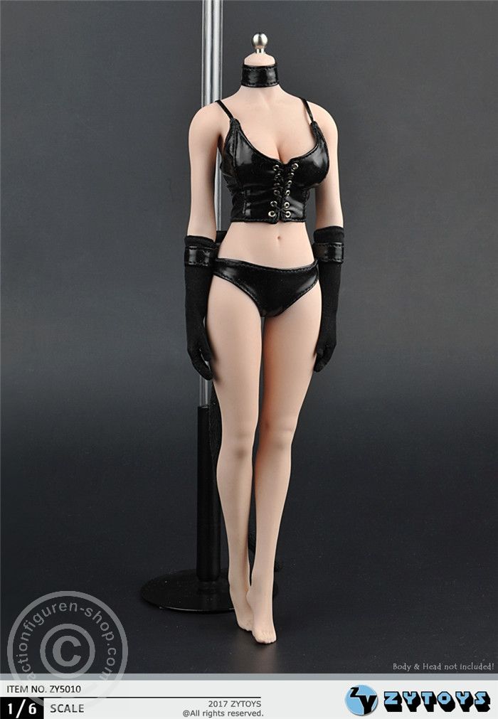 ZY5010-08 Sexy Cat Girl Leather Lingerie Set