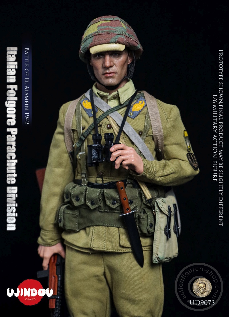 Italian Folgore Parachute Division - Battle of El Alamein 1942 - in 1/6 scale