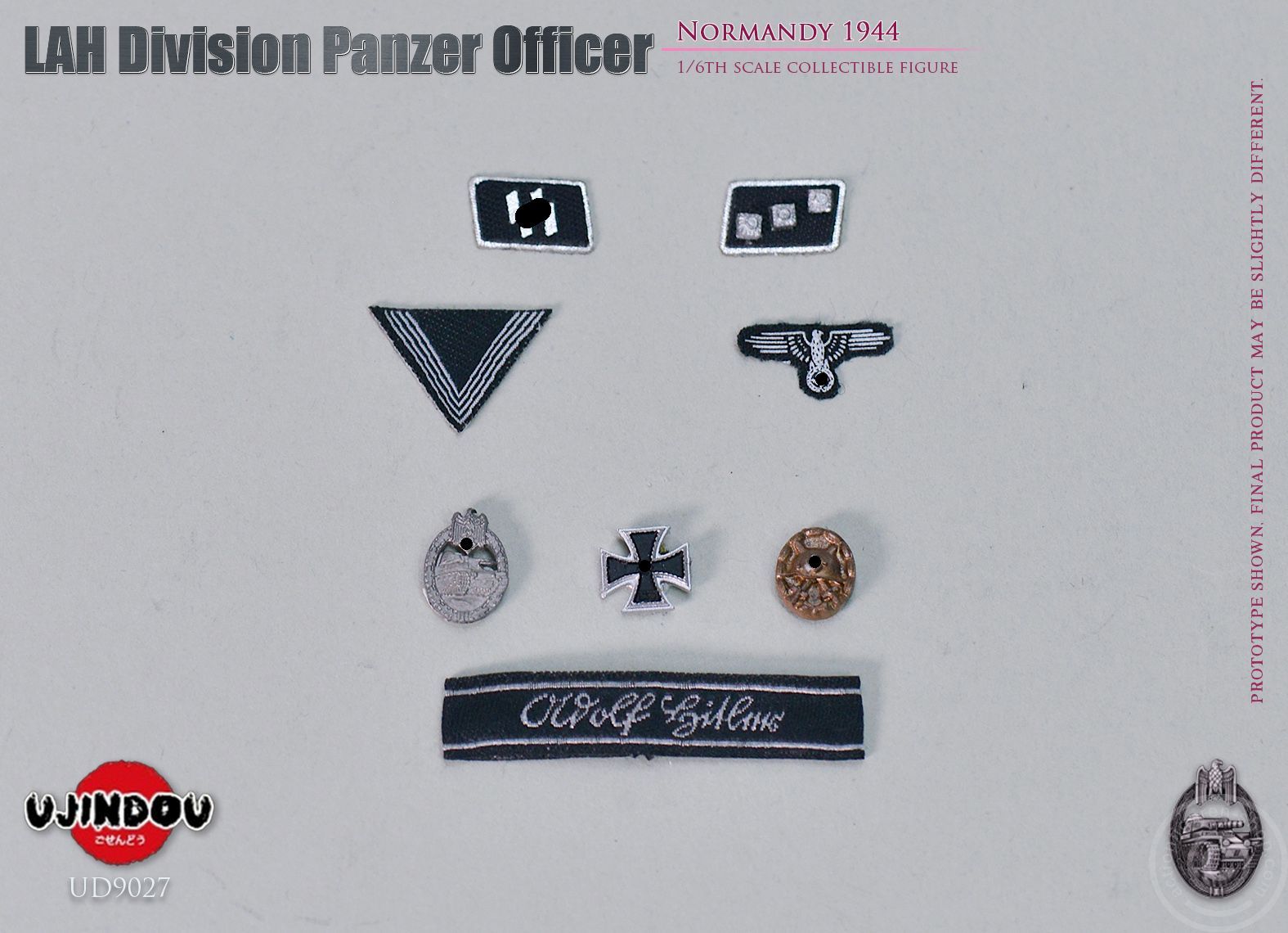 German LSSAH Division - Panzer Officer - Normandy 1944