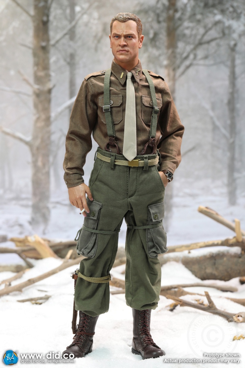 Lieutenant Buck - 1/6 WWII US Army 101st Airborne Division 506th PIR - in 1/6 scale