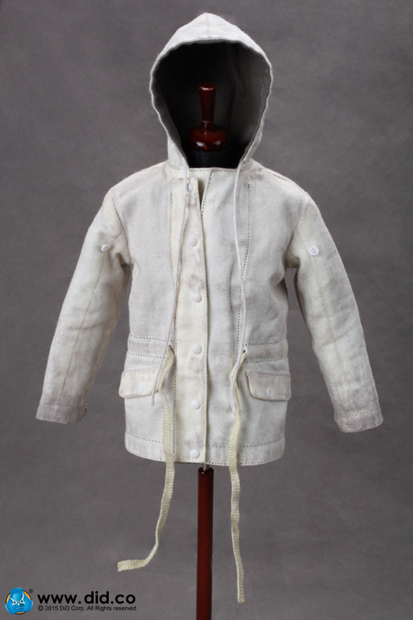 80109sB-04-05 Parka - Grey/White - reversible