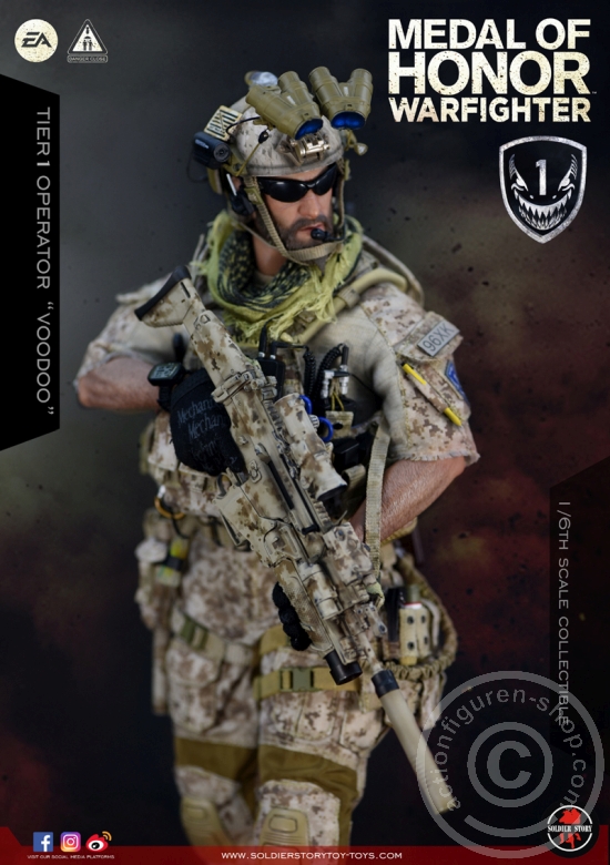 SST106-08 Medal Of Honor Navy SEAL Tier One - Operator "Voodoo"