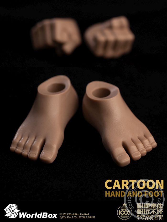 Cartoon Hand and Foot Set