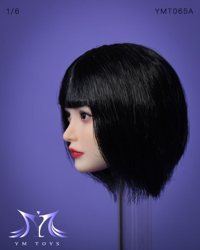 Head - short black Hair
