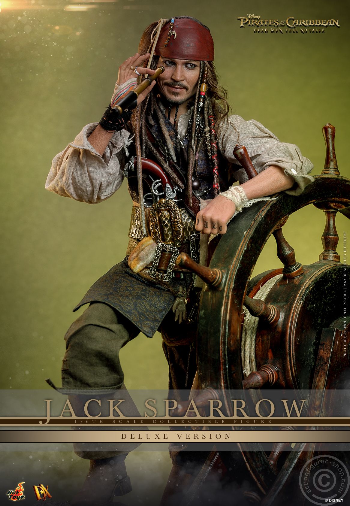 Jack Sparrow - Pirates of the Caribbean - Deluxe Version