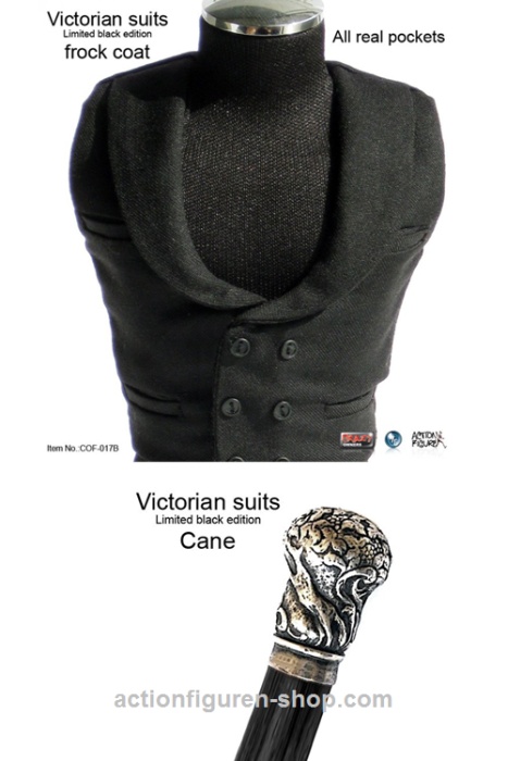 Victorian Men Suit - Black Version