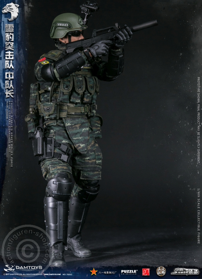 DA78053-08 China People Armed Police Force - Snow Leopard Commando Leader