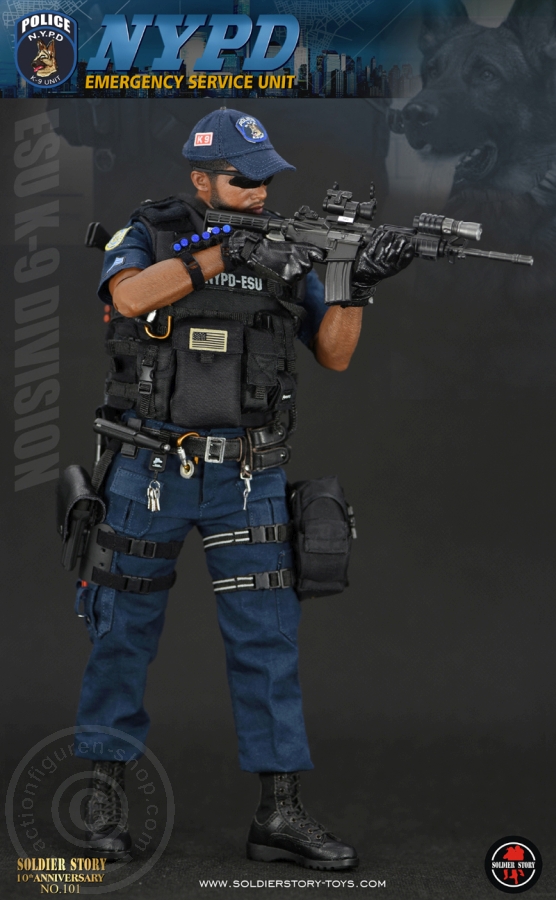 SSt101-17 NYPD - ESU - K-9 DIVISION - (Hundestaffel)