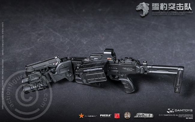 DA78052-37 China People Armed Police Force - Snow Leopard Commando Member