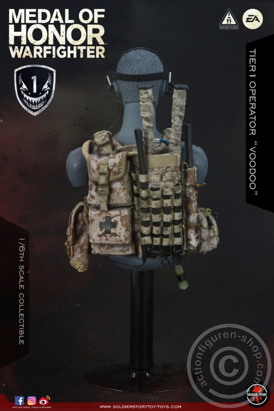 SST106-39 Medal Of Honor Navy SEAL Tier One - Operator "Voodoo"