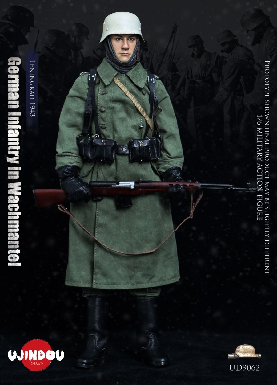 German Infantry - Wachmannschaft - w/ Wachmantel - Leningrad 1943 - in 1/6 scale