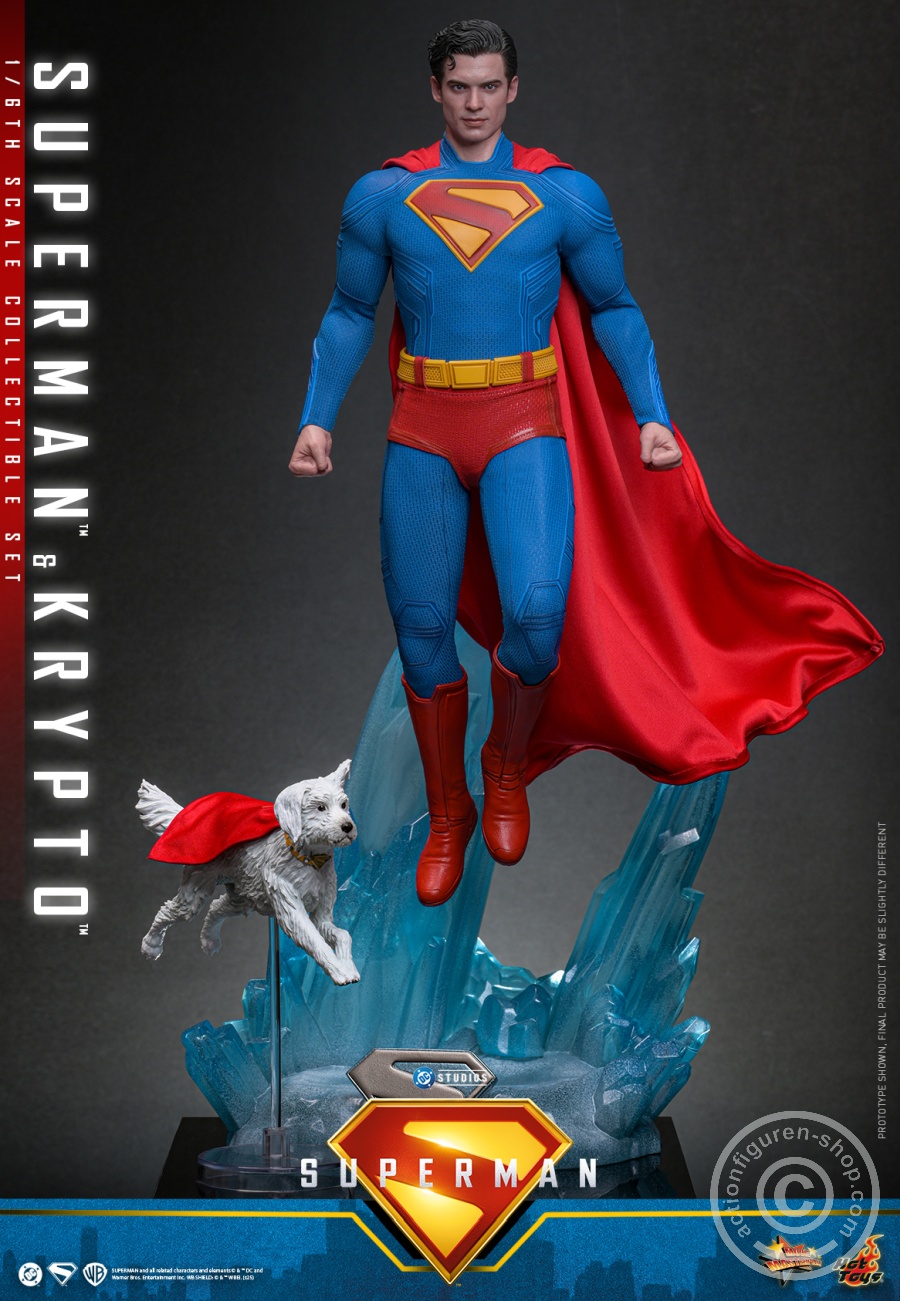 Hot Toys – MMS812 - Superman - 1/6th scale Superman & Krypto Collectible Set Hot Toys – MMS812 - Superman - 1/6th scale Superman & Krypto Collectible Set