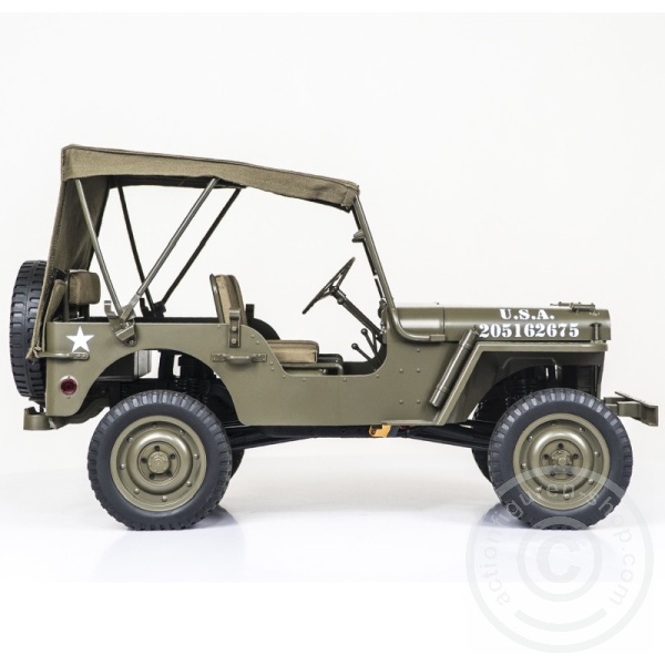 Canvas Top for Willys Jeep - 1/6 scale