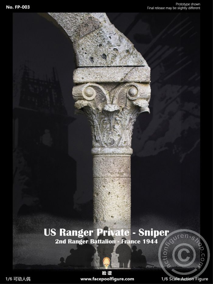 FP003B-29 Sniper Private Jackson US Army Ranger - Special Edition w/ Diorama