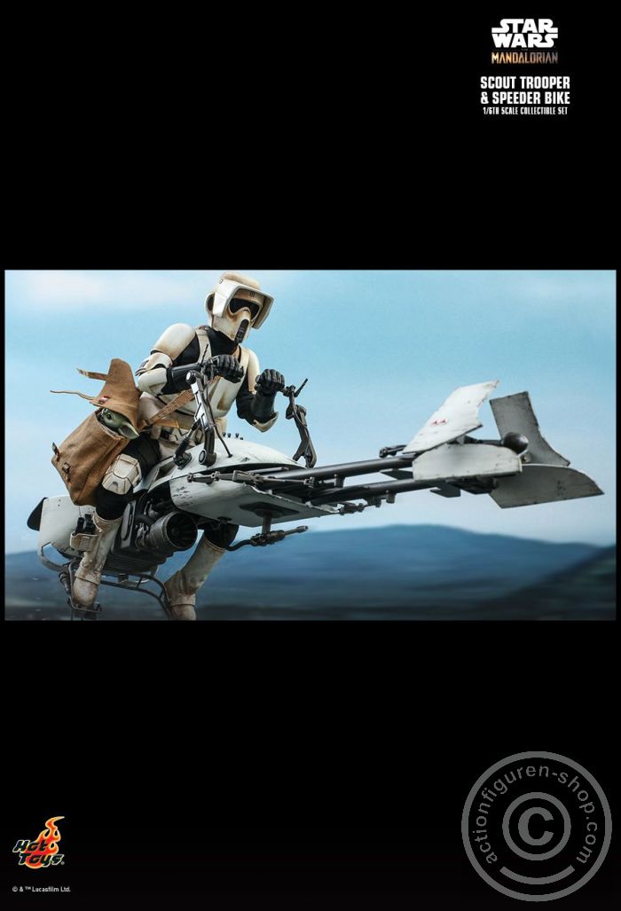 The Mandalorian - Scout Trooper and Speeder Bike