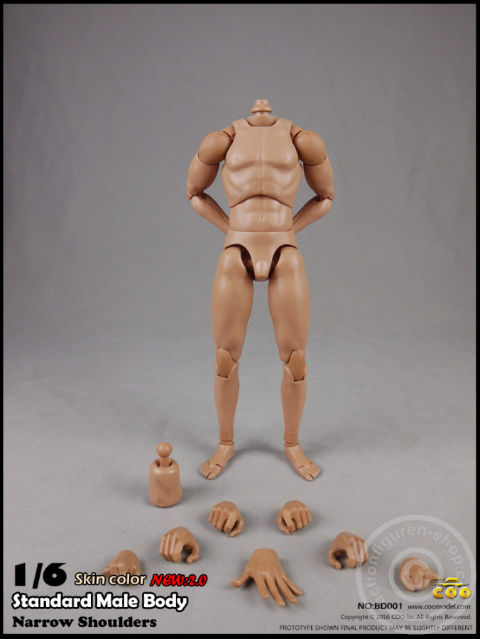 Male Body 2.0 - Narrow Shoulders - 25cm