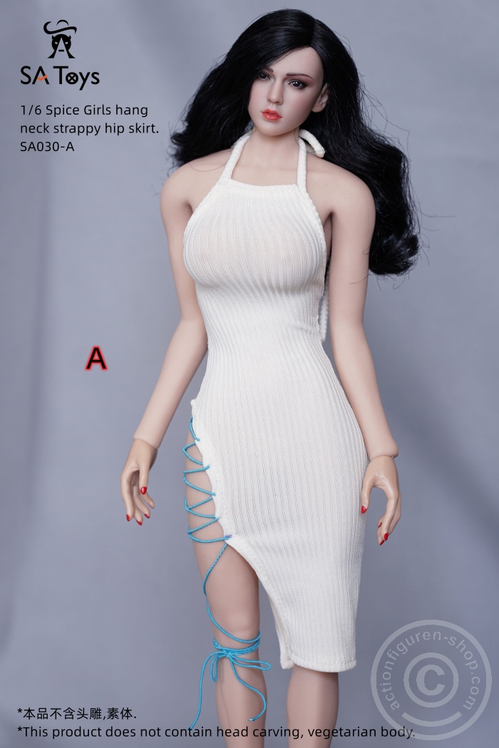 SATSA030A-03 Spice Girls Sexy Dress - rice white