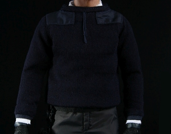 British Commando Army Sweater - blue/black