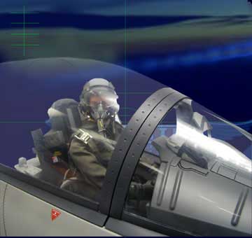 F15-C Eagle - Cockpit and Pilot in 1:6