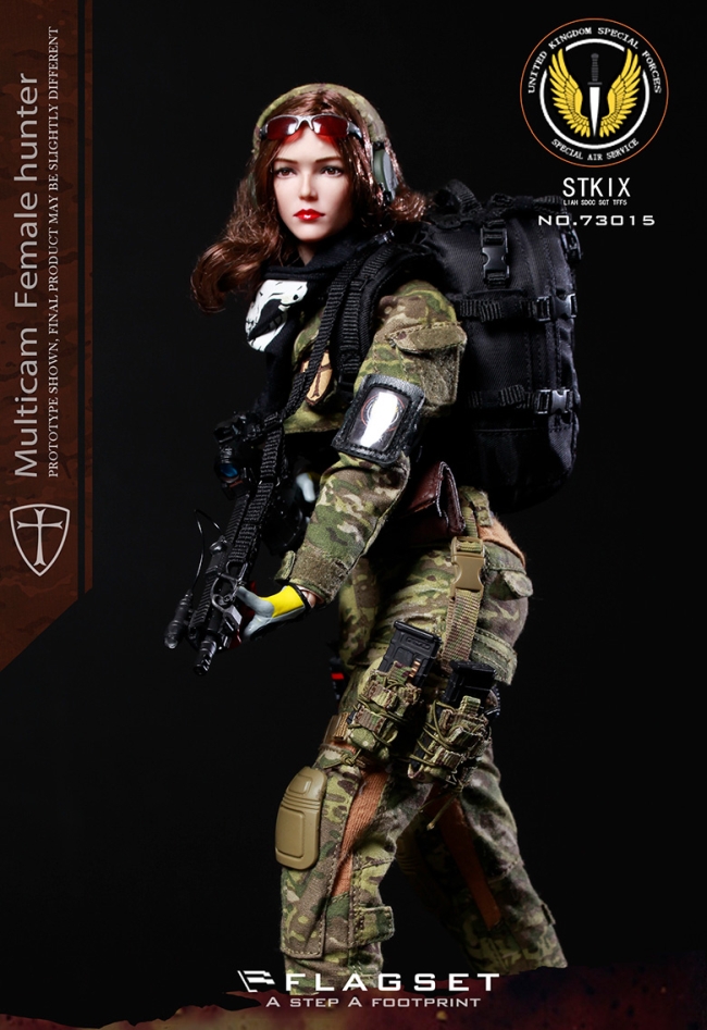 Angela - Multicam Female Hunter