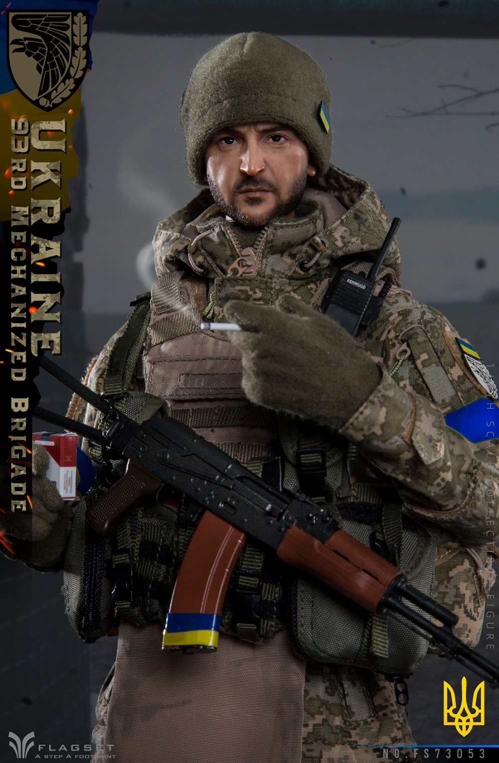 Ukraine Army - 93rd Mechanized Brigade - Anti-Tank Gunner - in 1/6 scale Ukraine Army - 93rd Mechanized Brigade - Anti-Tank Gunner - in 1/6 scale