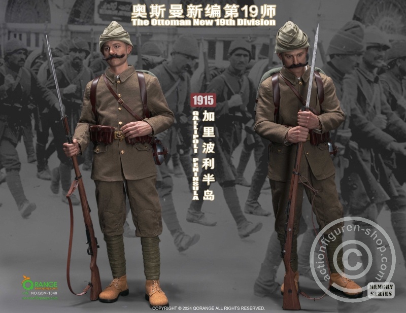 1915 - The Ottoman New 19th Division In Gallipoli Peninsula - in 1/6 scale