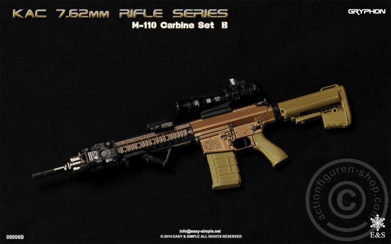 M110 Carbine KAC 7.62 Rifle Set - Gryphon