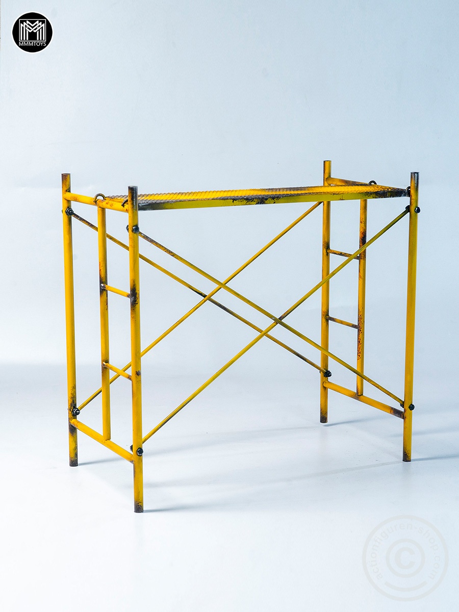 Yellow Scaffolding - in 1/6 scale