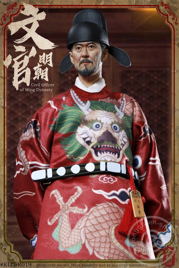 KLGR019-02069jq0mHdnkzM Civil Officer of Ming Dynasty