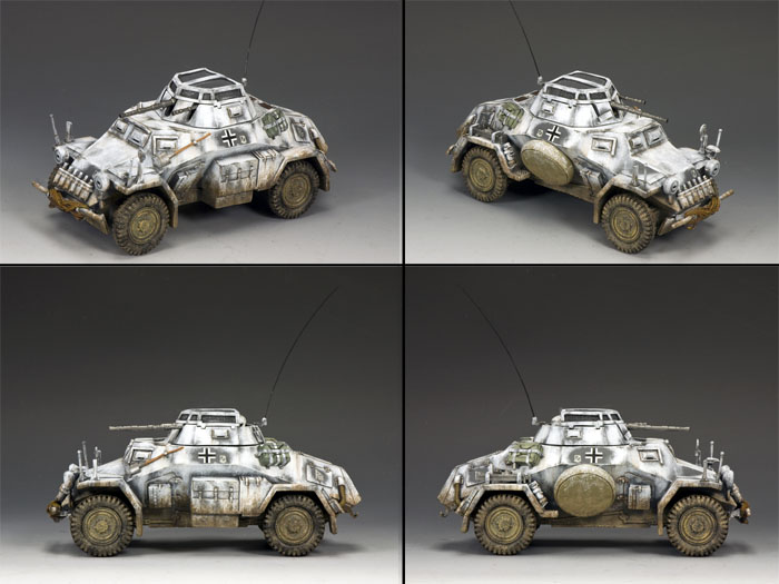 Sd. Kfz. 222 Armoured Car (Winter camouflage)