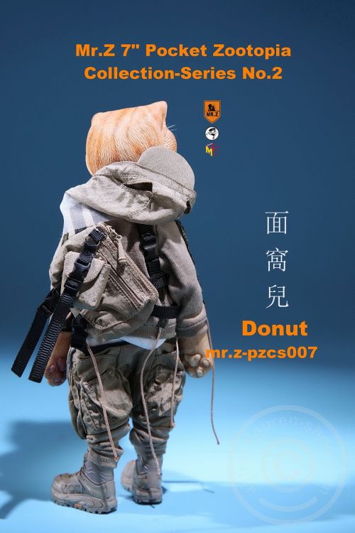 MRZpccs07-06 Donut - 7" Pocket Zootopia Series No.2