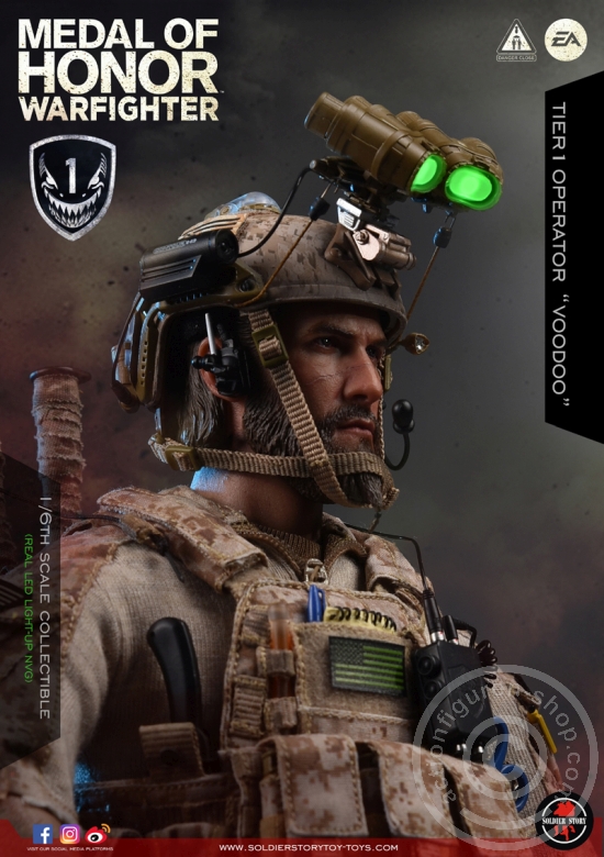 SST106-18 Medal Of Honor Navy SEAL Tier One - Operator "Voodoo"