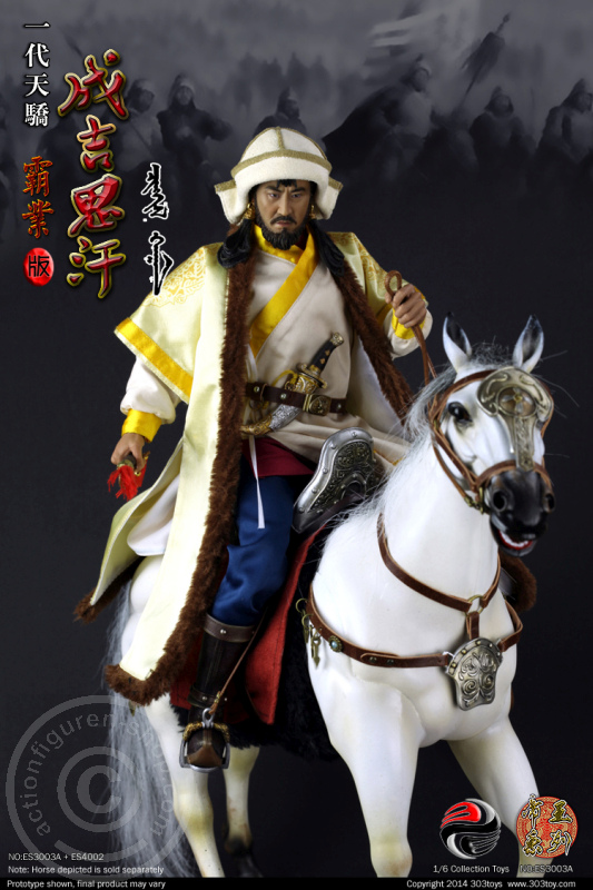 Dschingis Khan (Deluxe Version) mit Pferd