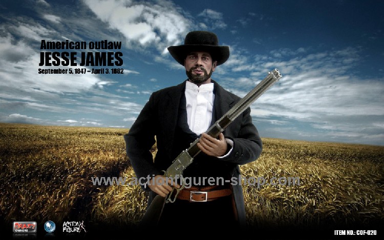Jesse James - 1847 - 1882 - Outlaw