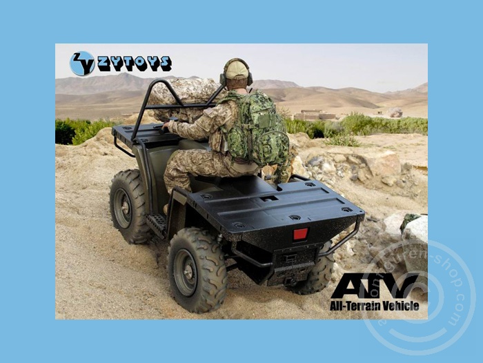 ATV (All-Terrain-Vehicle) - black ATV (All-Terrain-Vehicle) - black