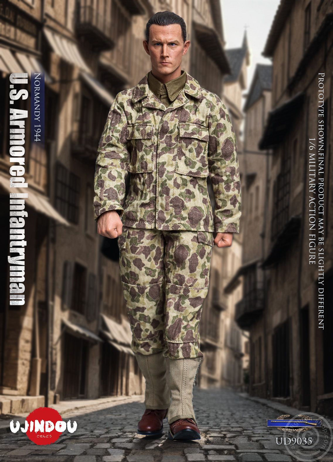 WWII U.S. 2nd Armored Division - Infantryman - Normandy 1944 WWII U.S. 2nd Armored Division - Infantryman - Normandy 1944
