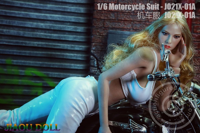 JO21X-01A-06 Motorcycle Suit - white